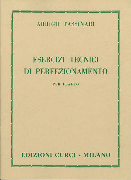 Esercizi tecnici di perfezionamento per flauto