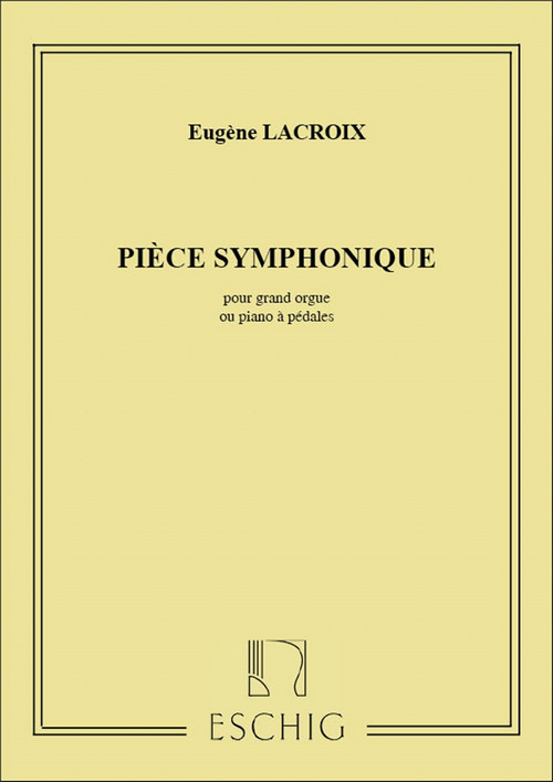 Pièce symphonique, pour orgue