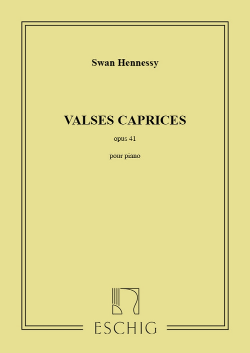 Valses caprices, pour piano