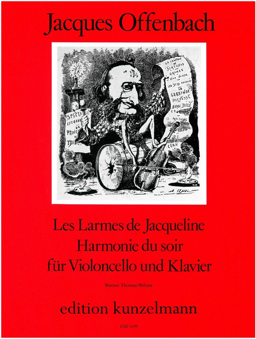 Les larmes de Jacqueline, Harmonie du soir, für Violoncello und Klavier