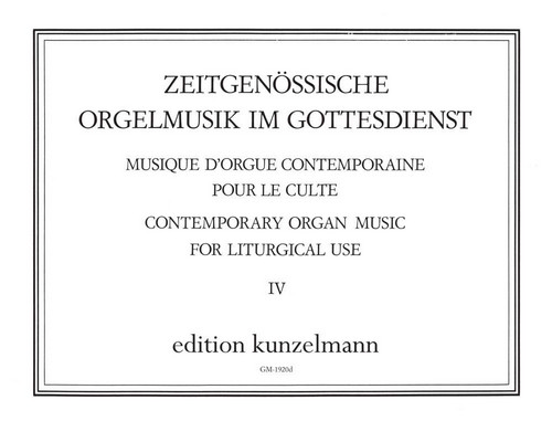 Orgelmusik im Gottesdienst, Band 4