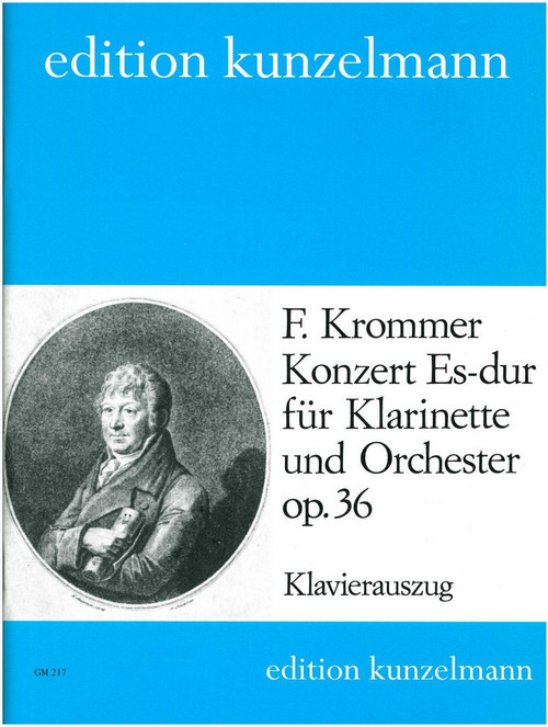 Konzert Es-Dur, op. 36, für Klarinette und Orchester, Klavierauszug