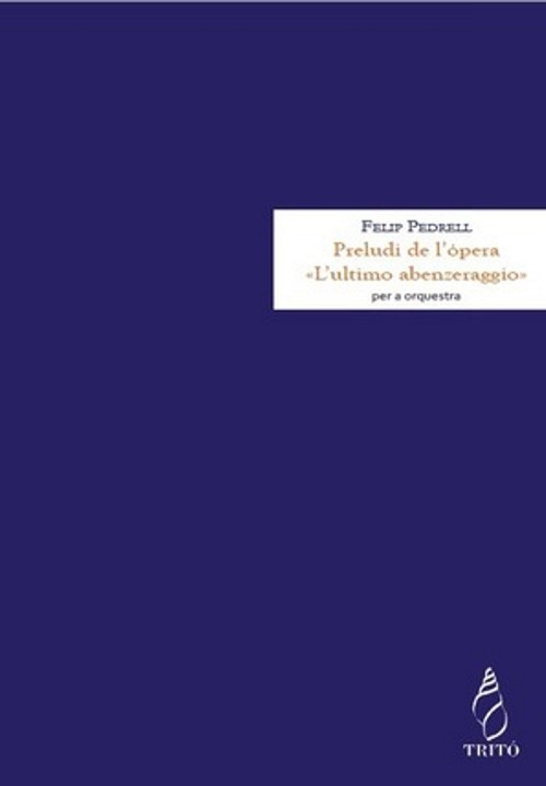 Preludi de l'ópera  "L?ultimo abenzeraggio", per a orquestra