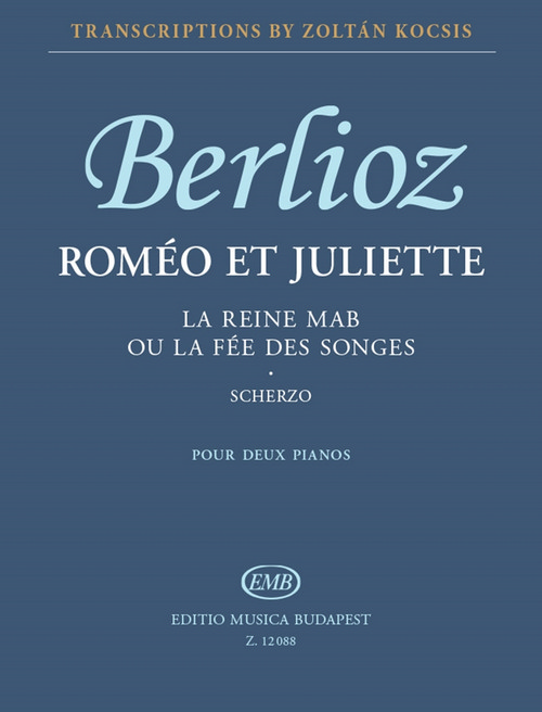Roméo et Juliette: La reine Mab ou la fée des songes, scherzo, pour deux pianos. 9790080120880