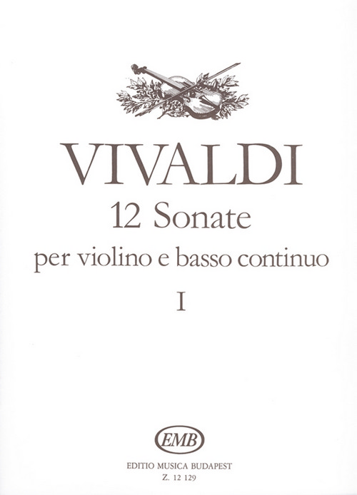 12 sonate per violino e basso continuo. 9790080121290 12 sonate per violino e basso continuo. 9790080121290
