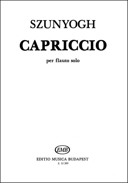 Capriccio per flauto solo