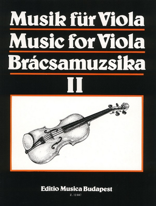 Music for Viola II (from Weber to Brahms) = Musik für Viola II (von Weber bis Brahms), Viola and Piano. 9790080128473 Music for Viola II (from Weber to Brahms) = Musik für Viola II (von Weber bis Brahms), Viola and Piano. 9790080128473