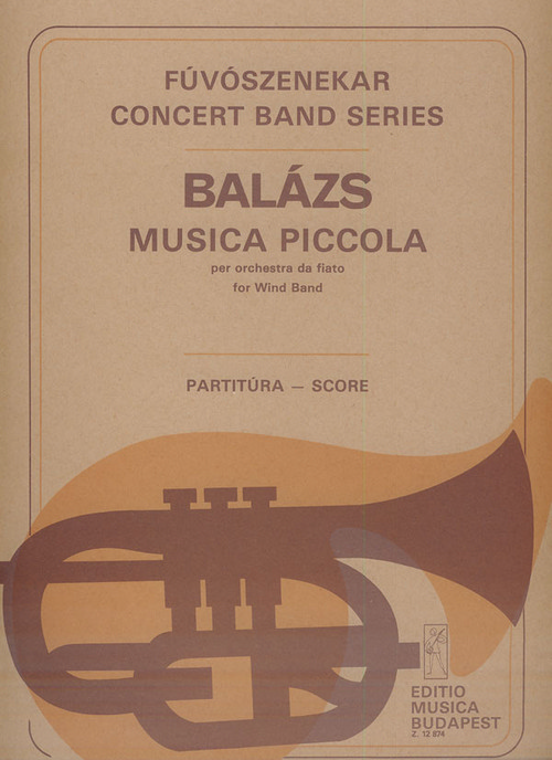 Musica piccola, per orchestra da fiato, partitura