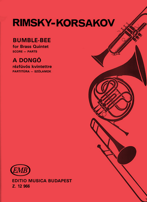 Bumble-Bee, for Brass Quintet, Score and Parts. 9790080129661 Bumble-Bee, for Brass Quintet, Score and Parts. 9790080129661