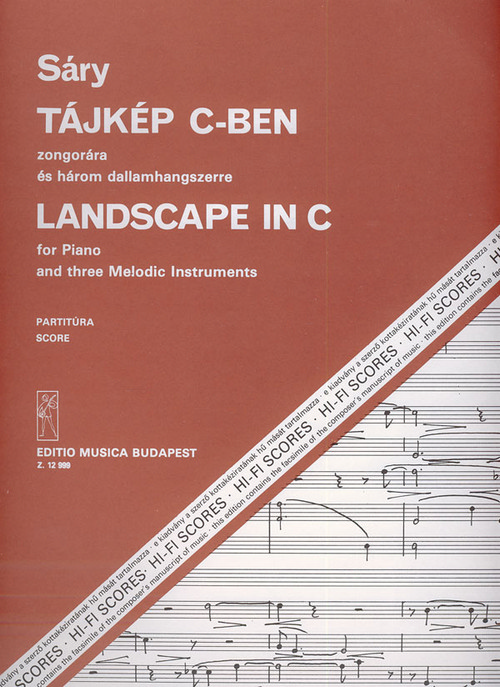 Landschaft in C, for Piano and Three Melodic Instruments