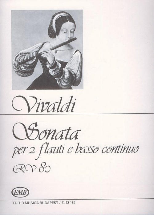Sonata per due flauti e basso continuo RV 80