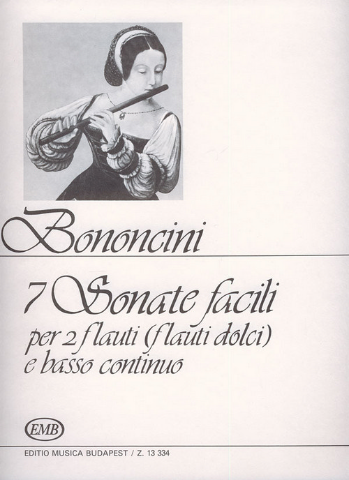 7 sonate facili per due flauti (flauti dolci) e basso continuo