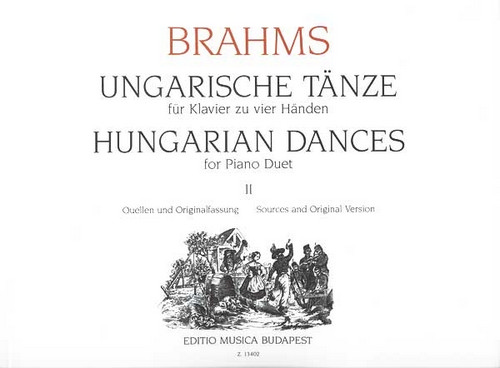 Hungarian Dances for Piano Duet, II