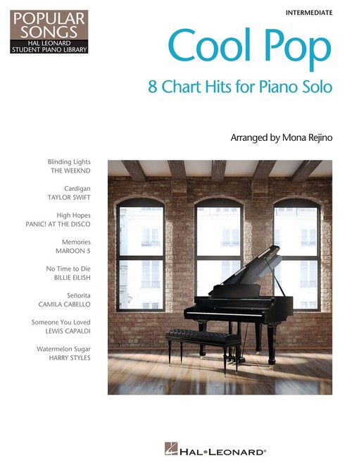 Cool Pop, Popular Songs Series: 8 Chart Hits for Intermediate Piano Solo