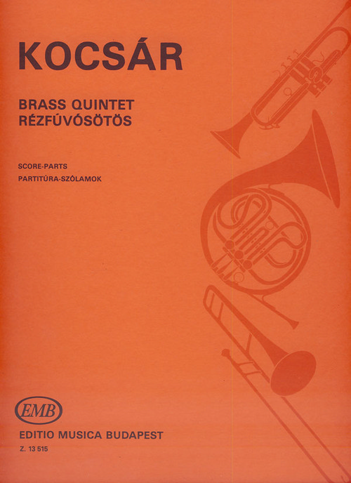 Brass Quintet, Score and Parts