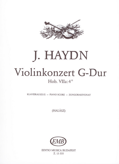 Violinkoncert G-Dur, Hob. VIIa:4, Klavierauszug