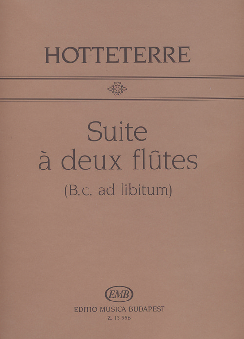 Suite à deux flûtes, Op. 2, nº 6 (B. c. ad lib.)