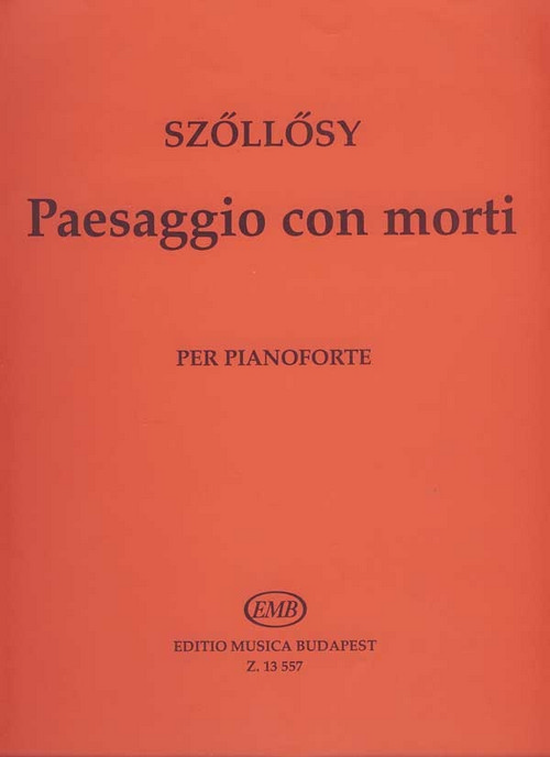 Paesaggio con morti, per pianoforte. 9790080135570