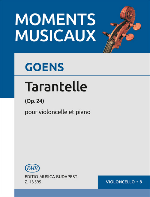 Tarantelle, Op. 24, pour violoncelle et piano