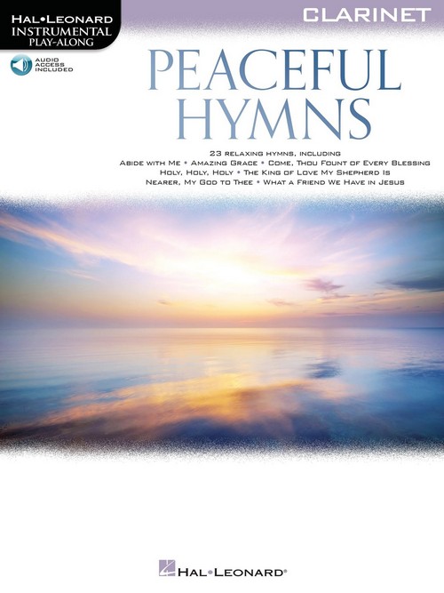 Peaceful Hymns for Clarinet: Instrumental Play-Along