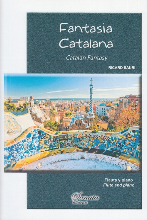 Fantasía catalana, para flauta y piano