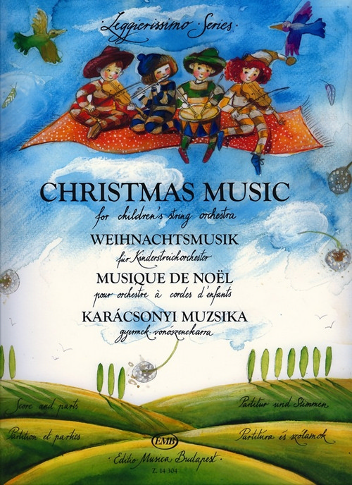 Christmas Music, for Children's String Orchestra, Score and Parts