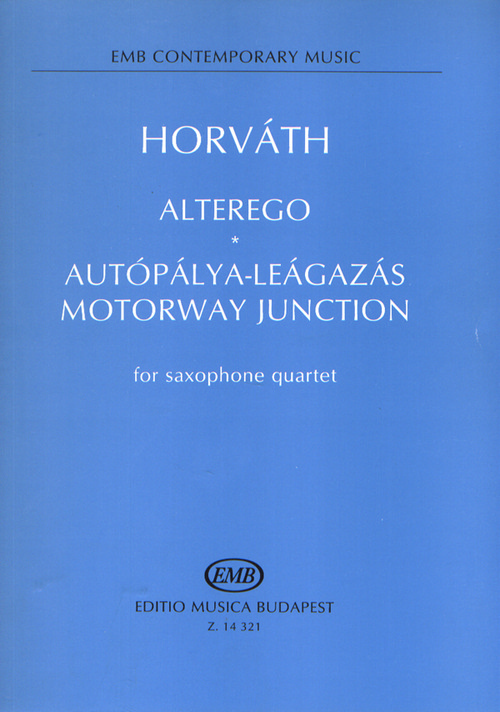 Alterego. Motorway Junction, for Saxophone Quartet