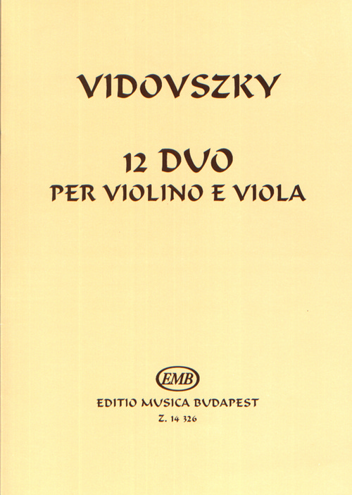 12 duo per violino e viola