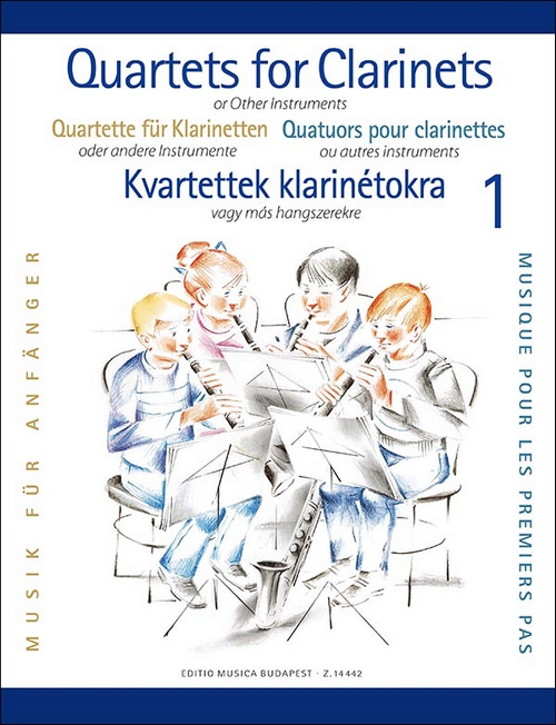 Music for Beginners: Quartets for Clarinets or Other Instruments, 1