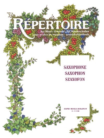 Répertoire for Music Schools, Saxophone