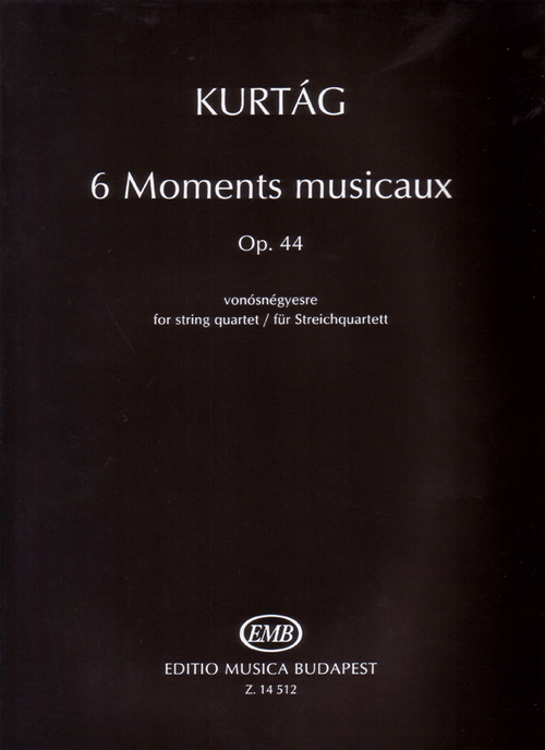 6 Moments Musicaux, op. 44, for String Quartet