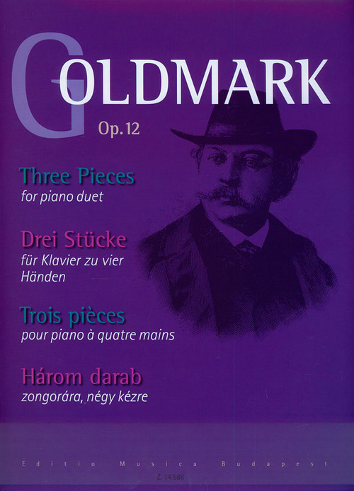 Three Pieces for Piano Duet, op. 12