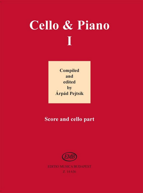 Cello & Piano 1, Score and Cello Part. 9790080146361