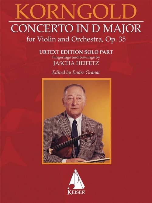 Concerto in D major op. 35, violin and orchestra. Urtext edition, solo part. 9781581067293