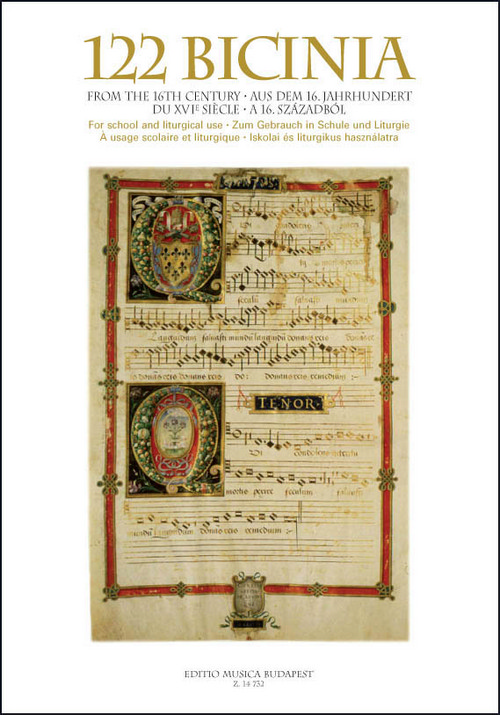 122 Bicinia from the 16th century, for School and Liturgical Use, Compiled and edited by Soós András