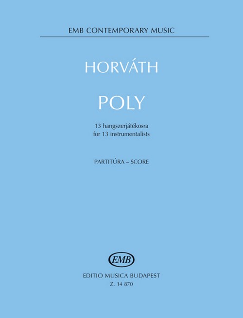 Poly, for 13 Instrumentalists, Score