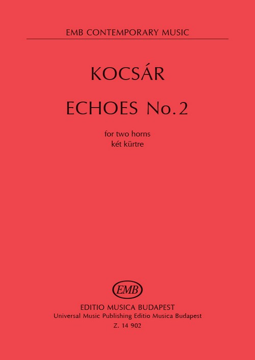 Echoes No. 2, for two horns, Set of Parts