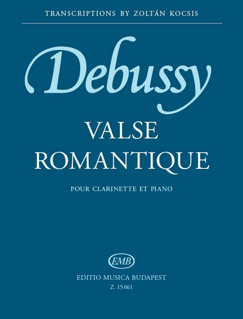 Valse romantique, pour clarinette et piano