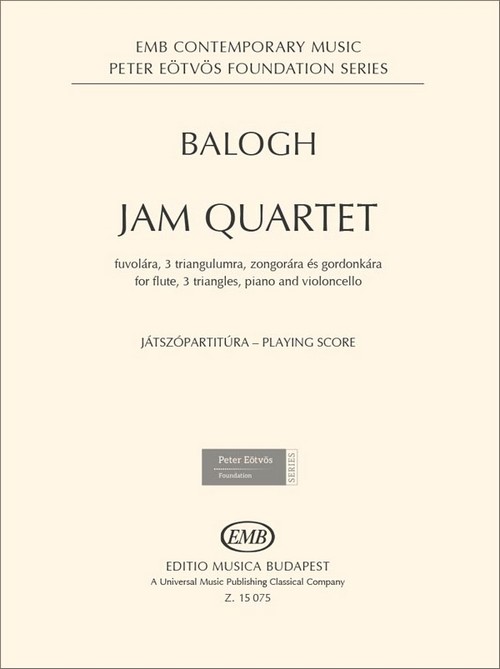 Jam Quartet, for Flute, 3 Triangles, Piano and Violoncello