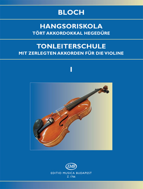 Tonleiterschule mit zerlegten Akkorden für die Violine, I, op. 5