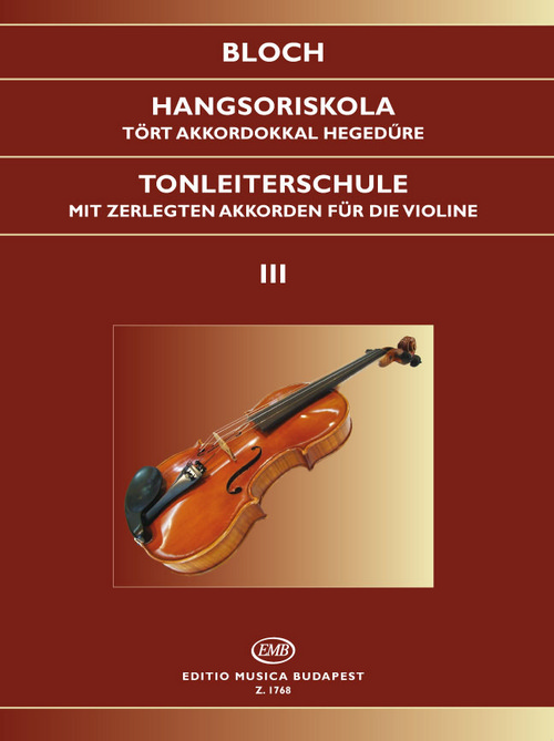 Tonleiterschule mit zerlegten Akkorden für die Violine, II, op. 5