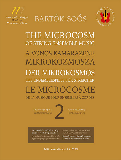 The Microcosm of String Ensemble Music 2, Full Score and Parts. 9790080200322