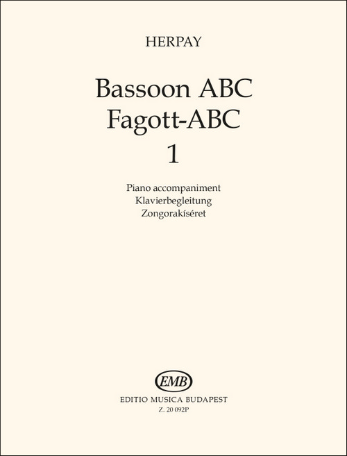 Bassoon ABC 1, Piano Accompaniment