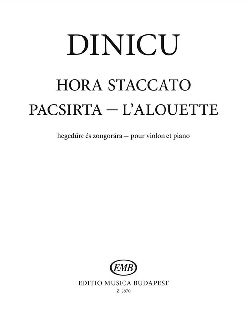 Hora staccato, pour violon et piano