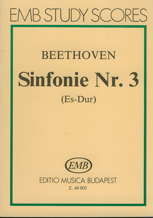 Sinfonie Nr. 3, Es-Dur, Eroica, Study Score