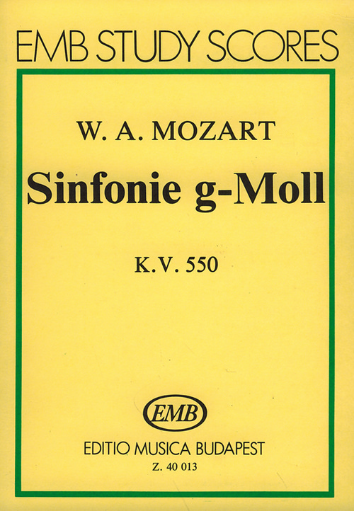 Sinfonie g-Moll, KV 550, Study Score