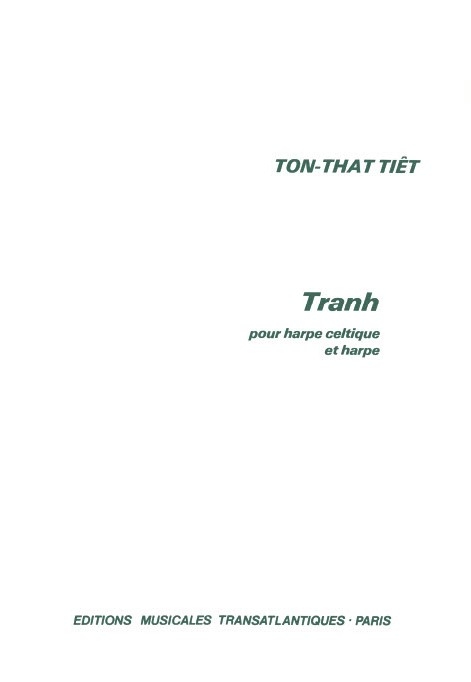 Tranh, pour harpe celtique et harpe