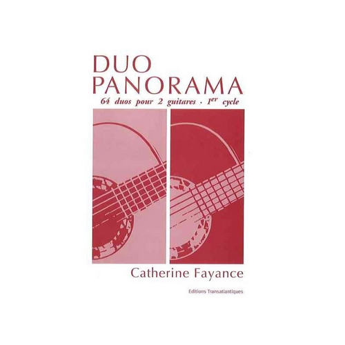 Duo Panorama: 64 duos pour 2 guitares, 1er cycle