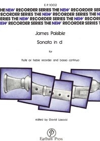 Sonata in D minor, Alto Recorder