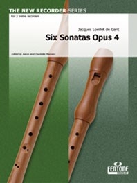 Six Sonatas Opus 4, Volume 1, Nos. 1-3, Alto Recorder